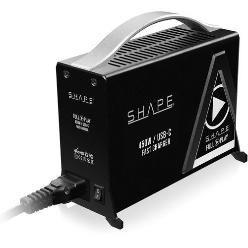 קיט מטען מהיר לסוללות מקצועיות SHAPE Full Play 450W USB
