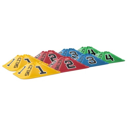 כיפות סימון עם מספרים – REACTIVE AGILITY CONES