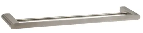 מתלה כפול למגבת דגם 60 RR18.600.03 בגימור ניקל מוברש.