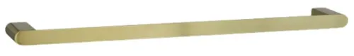 מתלה למגבת 60 RR16.600.07 בגימור זהב מט, מתאים לאביזרי אמבטיה ומוטות למגבות.
