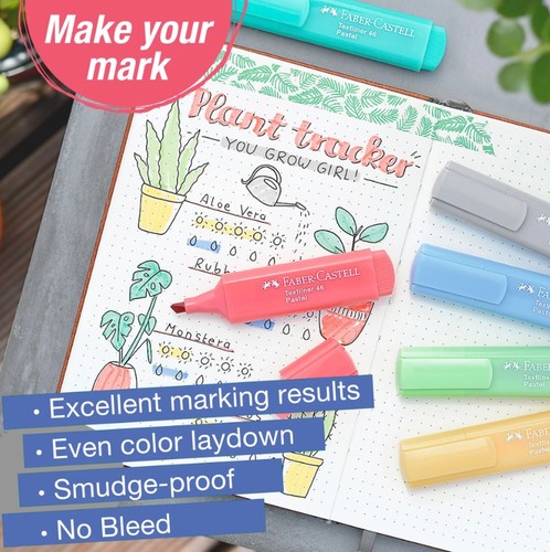 ערכת 24 מרקרים זוהרים DESK SET TEXTLINERS