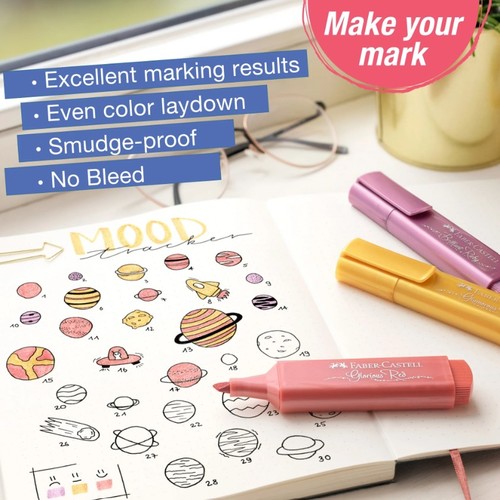 ערכת 16 מרקרים זוהרים DESK SET TEXTLINERS