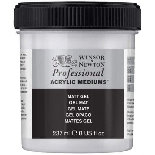 ג'ל מדיום מאט לצבעי אקריליק Professional Acrylic Matt Gel (237 מ