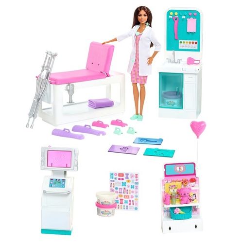בובה ברבי מרפאה BARBIE GTN61