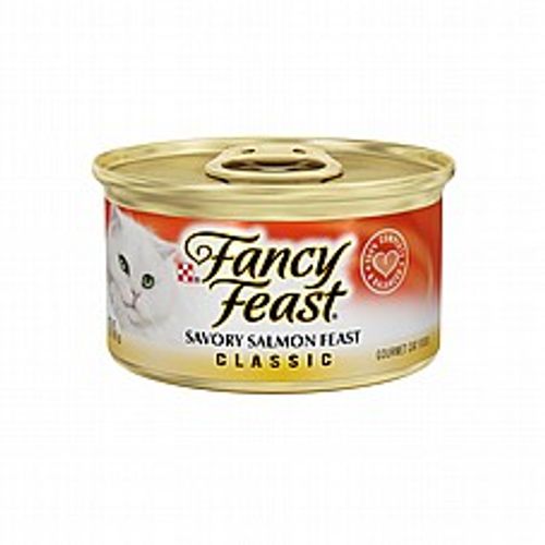 Fancy Feast פנסי פיסט 85 גר' מזון רטוב לחתולים בטעם מוס סלמון (קלאסיק)