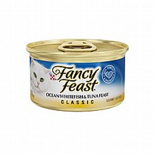 Fancy Feast פנסי פיסט 85 גר' מזון רטוב לחתולים בטעם דג אוקיינוס וטונה (קלאסיק)