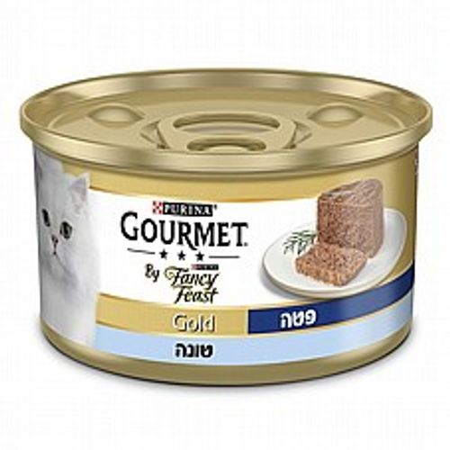 Fancy Feast פנסי פיסט 85 גרם מזון רטוב לחתולים בטעם פטה טונה (גורמה)