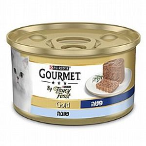 Fancy Feast פנסי פיסט 85 גרם מזון רטוב לחתולים בטעם פטה טונה (גורמה)
