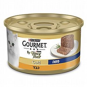 Fancy Feast פנסי פיסט 85 גרם מזון רטוב לחתולים בטעם פטה כבד (גורמה)