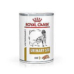 Royal Canin רויאל קנין 420 גרם מזון רפואי רטוב (שימורים) לכלבים בוגרים להמסת אבנים בדרכי השתן (יורינרי אס/או)