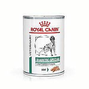 Royal Canin רויאל קנין 410 גרם מזון רפואי רטוב (שימורים) לכלבים בוגרים עם בעיות סוכרת (דיאבטיק )