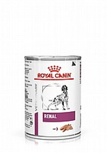 Royal Canin רויאל קנין 410 גרם מזון רפואי רטוב (שימורים) לכלבים בוגרים עם בעיות אי ספיקה כלייתית כרונית (רנאל)