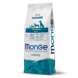 מונג סלמון וטונה (היפו) לכלב 12 ק"ג MonGe