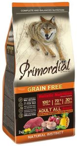 פרימורדיאל לכלבים בוגרים באפלו ומקרל 12 ק"ג primordial