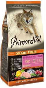 פרימורדיאל לגורי כלבים דגי ים ועוף 12 ק"ג primordial