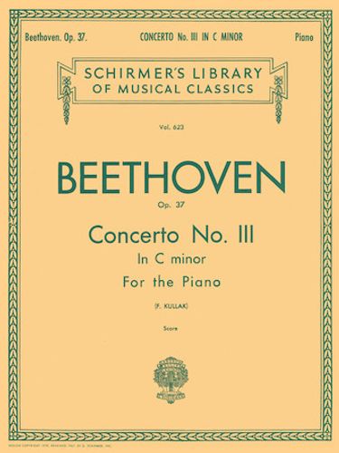 ספר תווים Beethoven Concerto No. 3 in C Minor, Op. 37