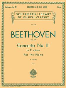 ספר תווים Beethoven Concerto No. 3 in C Minor, Op. 37