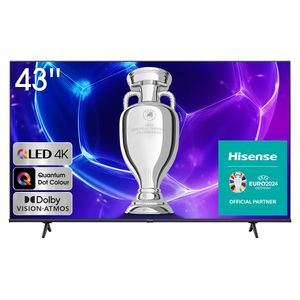 טלוויזיה Hisense 43E7KQ 4K