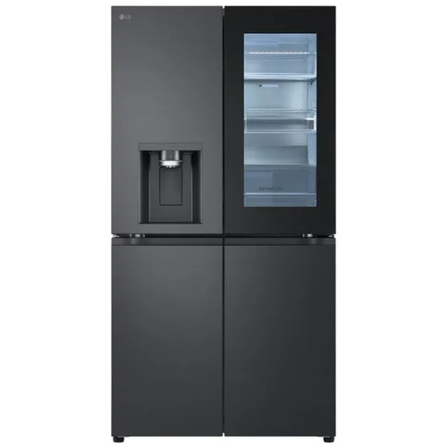 מקרר 4 דלתות 638 ליטר LG GR-730BINS נירוסטה מושחרת אל ג'י