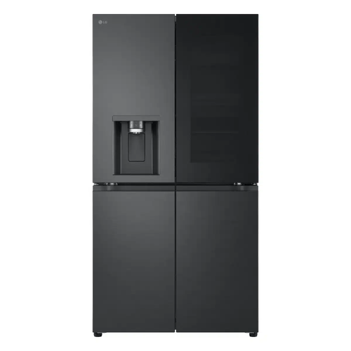 מקרר 4 דלתות 638 ליטר LG GR-730BINS נירוסטה מושחרת אל ג'י
