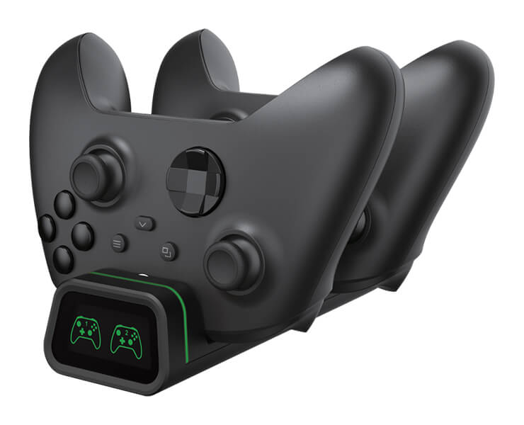 ערכת הטענה זוגית לשלטי XBOX Dragon