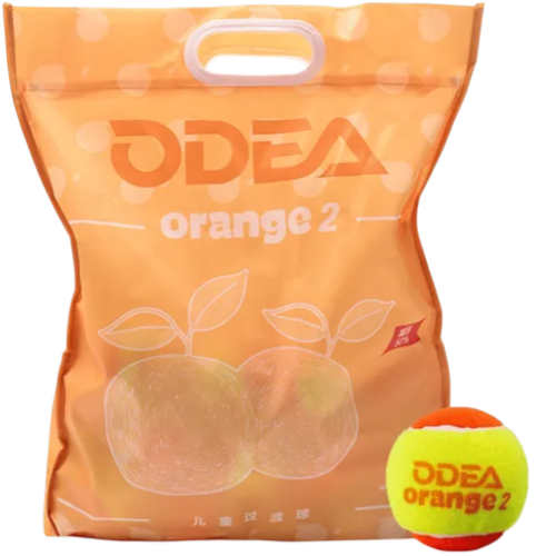 מארז כדורי טניס ODEA OREANGE 2 (48 יח')