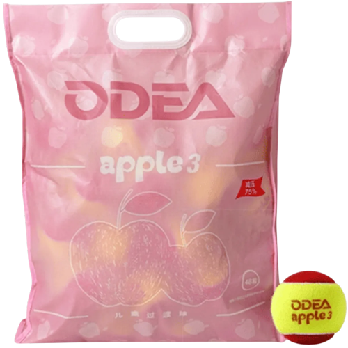 מארז כדורי טניס ODEA APPLE 3 (48 יח')