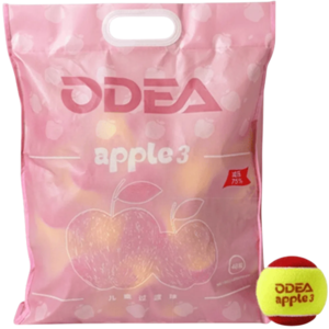 מארז כדורי טניס ODEA APPLE 3 (48 יח