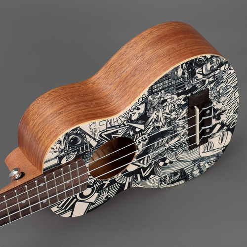 יוקללה סופרן  CASCHA  HH2602 Art Series Leafy