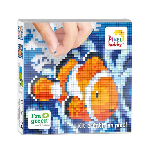 פיקסל הובי ענק - דג ליצן