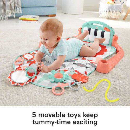 פישר פרייס אוניברסיטה אורגן -GDL83 Fisher-Price Kick & Play Piano Gym