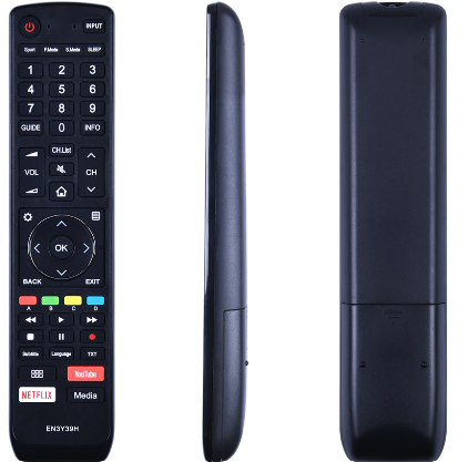 שלט רחוק תואם לטלוויזיה הייסנס SMART HISENSE דגם EN3Y39H 