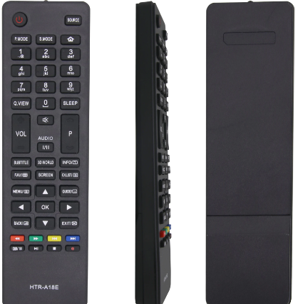 שלט תואם לטלויזיה הייר דגם HAIER SMART TV HTR-A18E