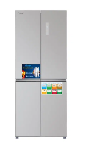 מקרר 4 דלתות זכוכית 450 ליטר Luxor לוקסור NF-535