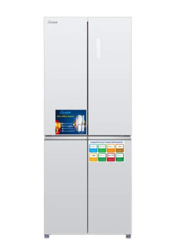 מקרר 4 דלתות זכוכית 450 ליטר Luxor לוקסור NF-535