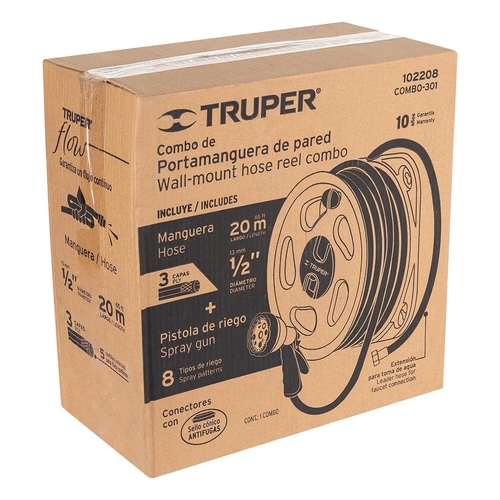 גלגלת לצינור השקיה 20 מ' TRUPER