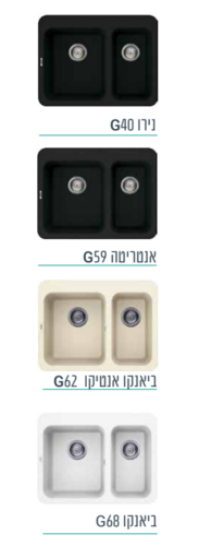 כיור מטבח פוקס 69/52 מק