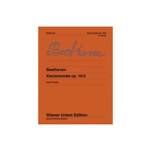 ספר תווים Beethoven Piano Sonata Op. 10/3