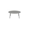 שולחן לאונג' נמוך עגול אפור גרניט YUA Lounge Table
