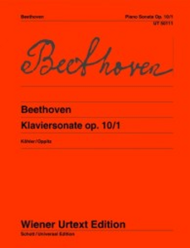 ספר תווים Beethoven Piano Sonata Op. 10/1
