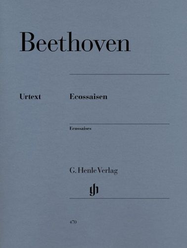 ספר תווים Beethoven Ecossaises WoO 83 and WoO 86