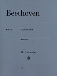 ספר תווים Beethoven Ecossaises WoO 83 and WoO 86