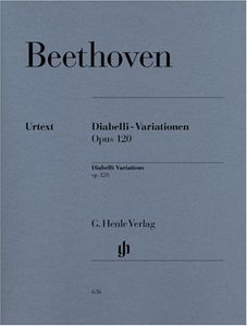 ספר תווים Beethoven Diabelli Variations op. 120