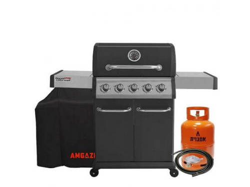 גריל ‏גז 70018 Vulcan כולל מיכל גז 5 ק