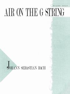 ספר תווים Bach Air on the G String Air from Suite in D