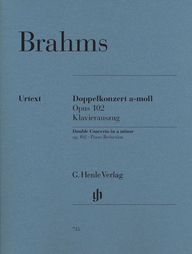 ספר תווים Brahms Double Concerto a minor op. 102