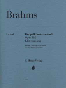 ספר תווים Brahms Double Concerto a minor op. 102
