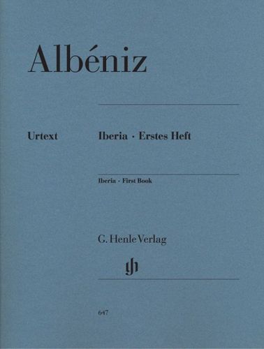 ספר תווים Isaac Albéniz - Iberia · First Book