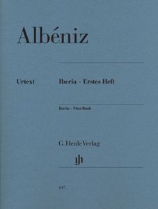 ספר תווים Isaac Albéniz - Iberia · First Book