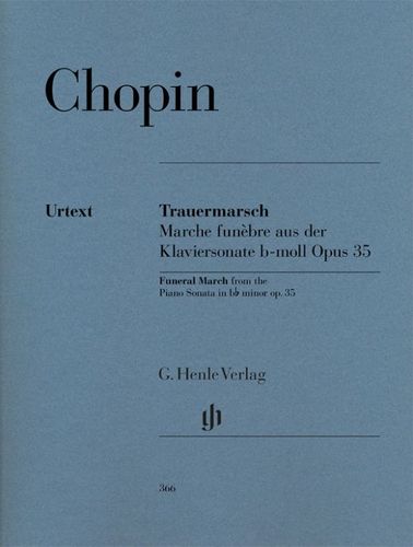 ספר תווים Chopin Funeral March (Marche funèbre) from Piano Sonata op. 35